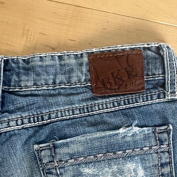 BKE Distressed Blue Jean Shorts - Picture 2 of 5